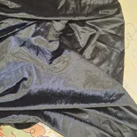 گشواره مخمل مشکی
