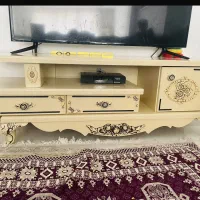 میزتلویزین درحدنو جنس چوبی