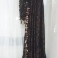 دوعدکور پرده باعرض زیاد