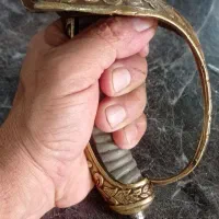 عتیقه شمشیر نظامی سان دوره پهلوی اول