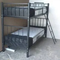دو طبقه فلزی چوبی فلزی و تمام ام دی اف