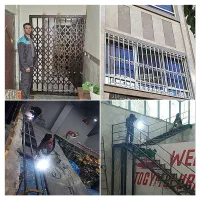 جوشکاری سیارآهنگری نرده حفاظ پنجره بالکن پله آهنگر