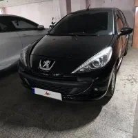 پژو ۲۰۷ مشکی سقف فلز مدل ۱۴۰۴