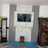 انواع دکور خونه دیوار تی. وی. و نورمخفی
