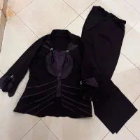 کت شلوار سه تیکه لمه