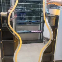 فروش لوازم مغازه آینه کنسول و قفسه
