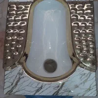 سنگ توالت‌طلایی‌‌فرنگی‌روشویی‌میرجعفری