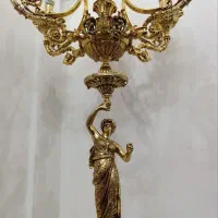 کنار سالنی برنجی آبکاری طلا