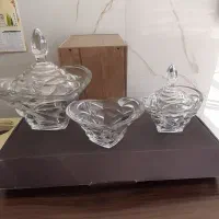 سرویس کاسه پیش دستی بلور مدل بوگاتی