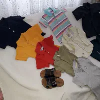تیشرت و صندل چرم بچگانه
