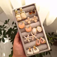 گوشواره های میناکاری