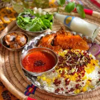 سلام ب اشپز خانم نیازمندی مسلط ب برنج ایرانی