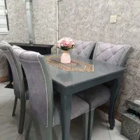 میز ناهار خوری ۴ نفره درحد نو