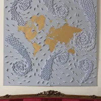 تابلو برجسته دست ساز