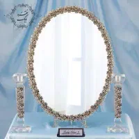 آینه شمعدان نقره