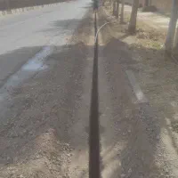 حفاری ترنچر فیبر نوری ترینچربرش اسفالت