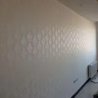 نقاشی ساختمان وطرح کاغذدیواری کل حومه مرند