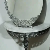 آینه و شمعدان برنج