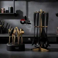 ست کفگیر ملاقه و ابزار اشپزخانه