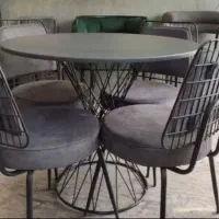 میزوصندلی شاسی فلز دریا 379100