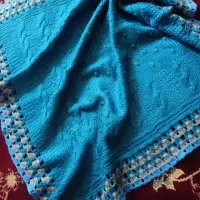 پتو بافتنی نوزاد