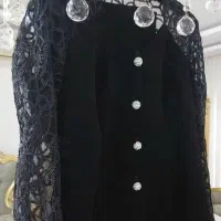 کت و دامن کرپ گواردین نو نو
