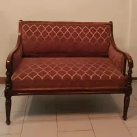 مبل آنتیک وینتیج ۱۰۰ ساله، چوب اصل و خراطی دست‌ساز
