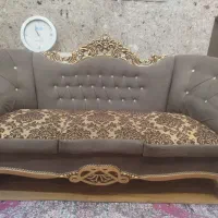 مبلمان هشت نفره محکم و سالم در حد نو