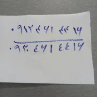فروش موبایل با خط ۴ رندبا ایرانسل همان شماره