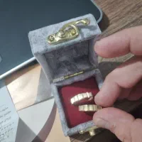 حلقه طلا ست نو با ۴ درصد