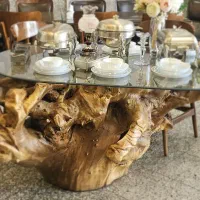 میز چوبی ریشه درخت