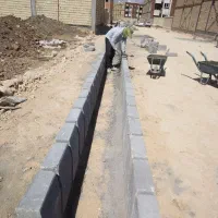جدول گذاری و سنگ فرش