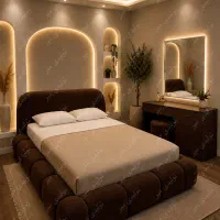تولیدی بزرگ سرویس خواب جهیزیه تخت۲نفره تشک باکس