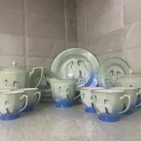 سرویس کامل چای خوری چینی قدیمی