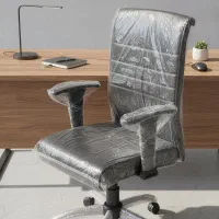 صندلی کارمندی جکدار امیر مشکی