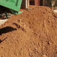 حمل ماسه، مخلوط، گل باغچه، سنگ