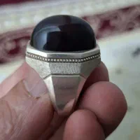 انگشتر نقره پایه اسکندری