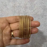 ۱۵ عدد النگوی مارگاریتای آب طلا خورده