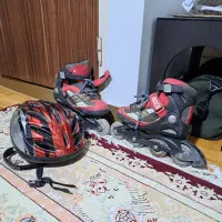 اسکیت بچه‌‌گانه به همراه کلاه