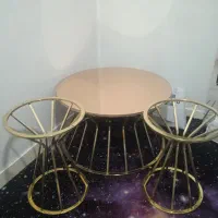 سه عدد میز عسلی فلزی