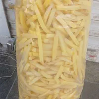 سیب زمینی خلال خام