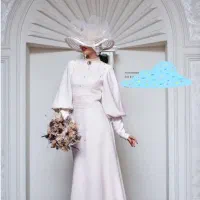 لباس نامزدی مزون دوز سایز ۳۸-۴۰