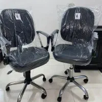 تک جک دار صندلی مدیریتی استیلی چرخ دار