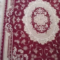 فرش۱۲متری زرشکی