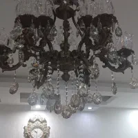 دو عدد لوستر ۶ شاخه ۱۶ چراغه