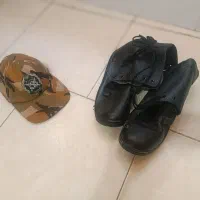دو دست لباس سربازی ب همراه کوله/کیسه/