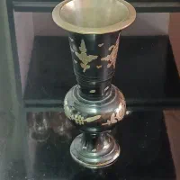 گلدان قدیمی مسی (عتیقه)