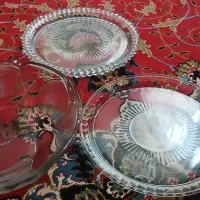 سینی و کاسه شیشه ای