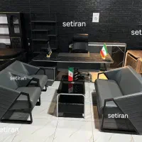 مبلمان اداری یراق طلایی و نقره ای