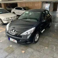 پژو ۲۰۷ پانا ارتقا ۸۵ گانه مشکی ابنوس